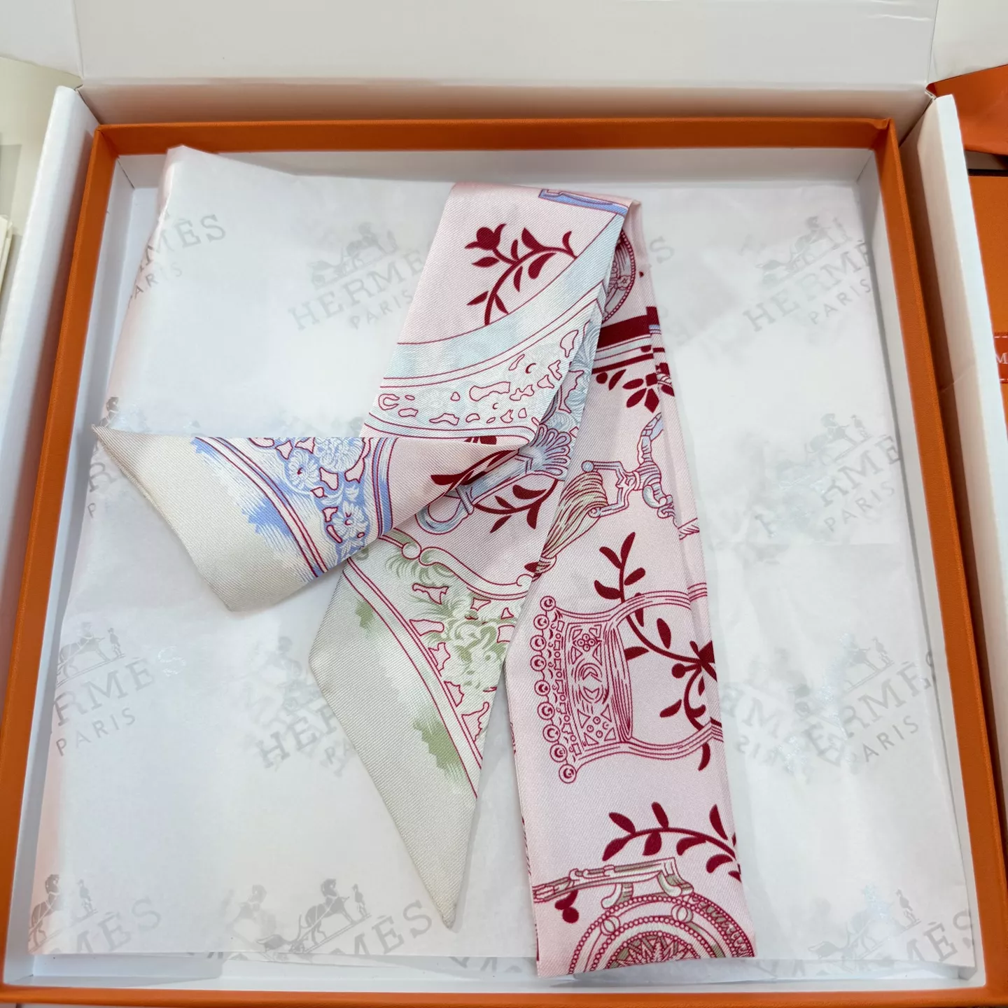 Hermes Silk Scarf AllSeason 1992 - Image 5