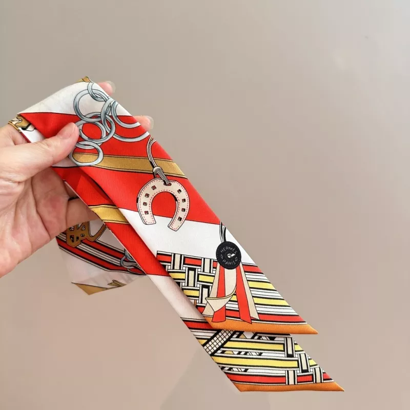 Hermes Silk Scarf Compact 5416 - Image 6