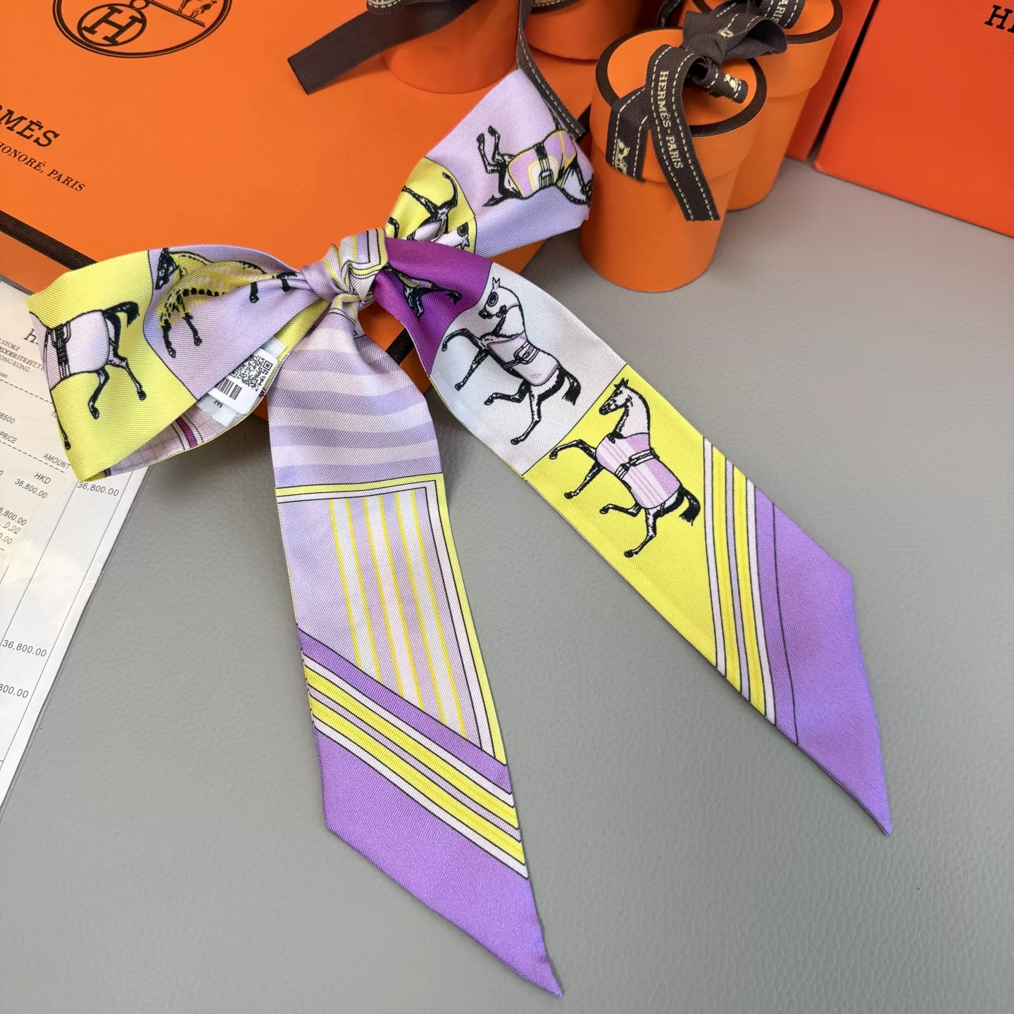 Hermes Silk Scarf Durable 7318 - Image 3