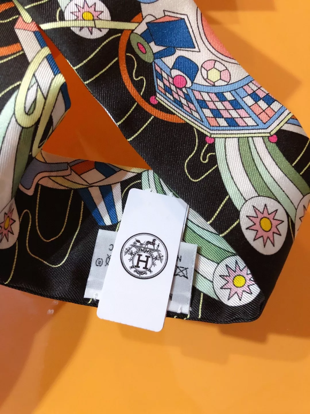 Hermes Silk Scarf EyeCatching 3184 - Image 3