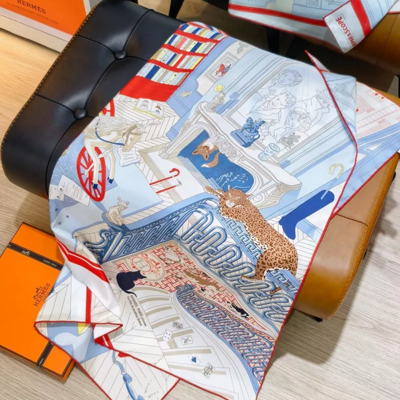 Hermes Silk Squares Reliable 2136 - Image 3