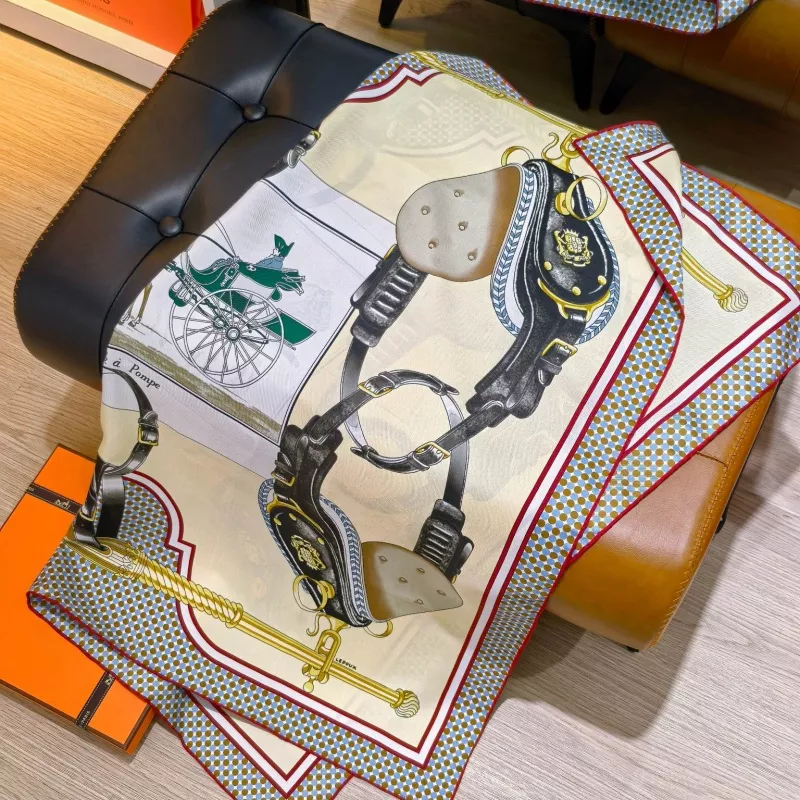 Hermes Silk Squares WellDesigned 7076 - Image 3