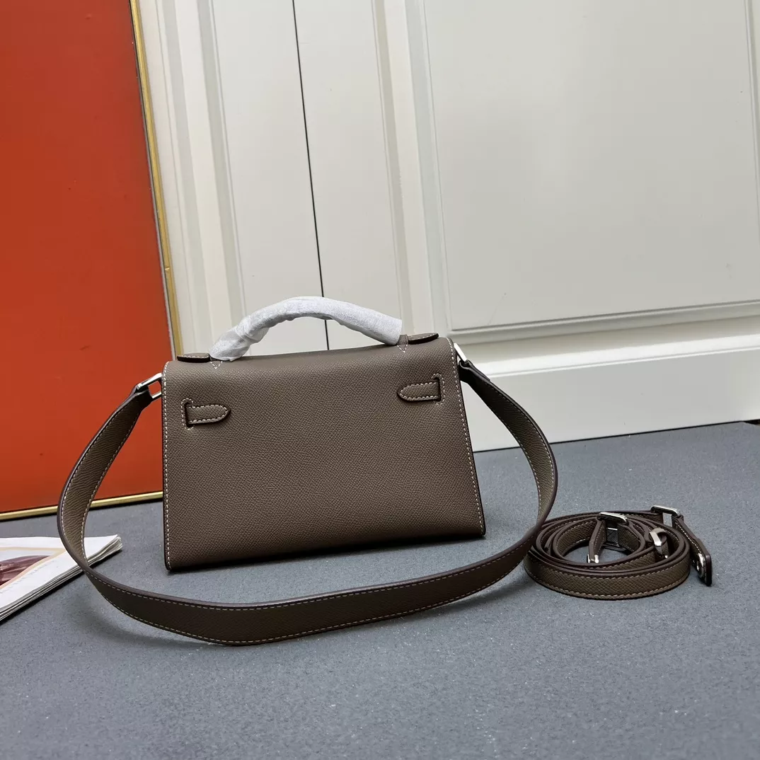 Lightweight 8182 Hermes AAA Quality Messenger Bags For Women