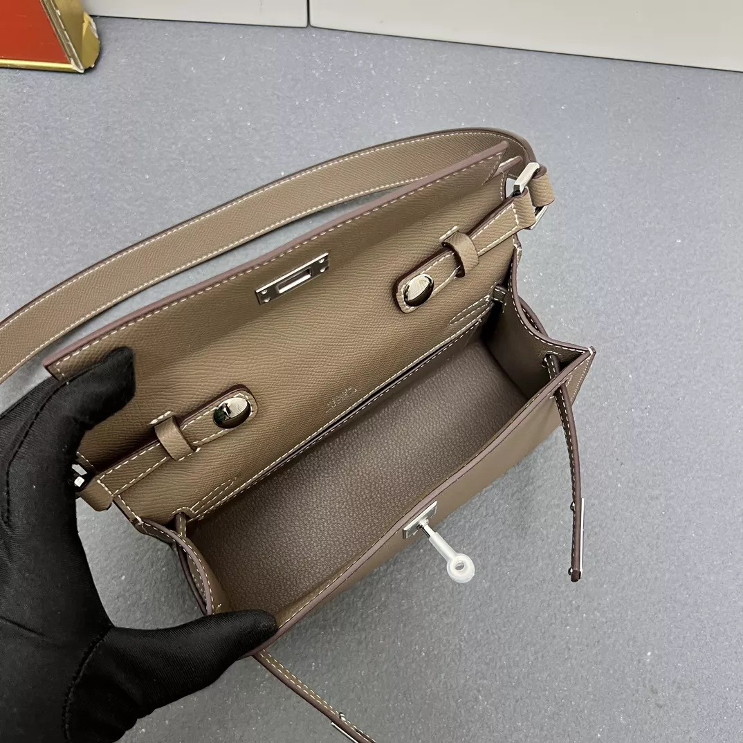 Lightweight 8182 Hermes AAA Quality Messenger Bags For Women - Image 8