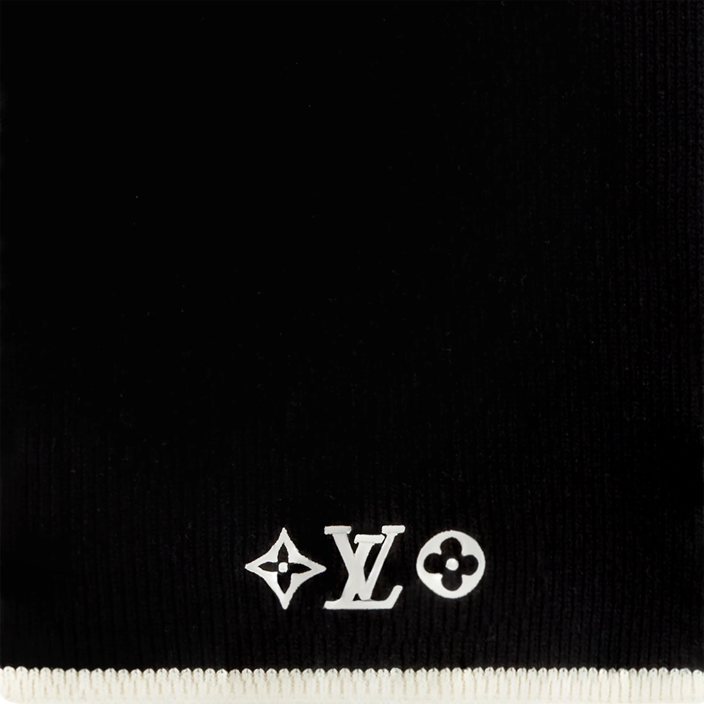 Louis Vuitton Black M77928 LV Headline Scarf - Image 3