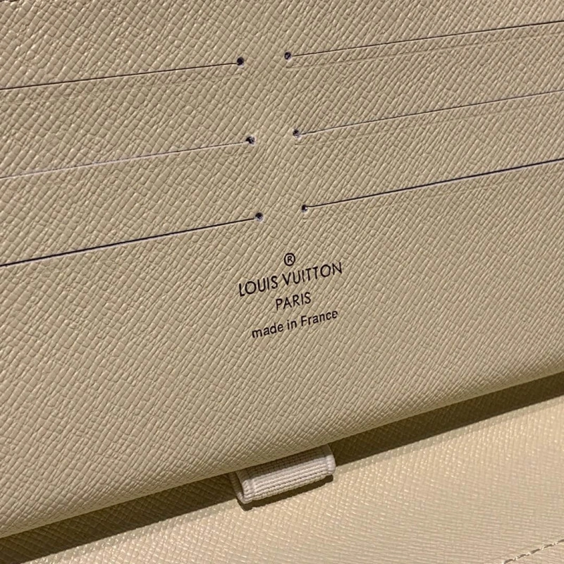 Louis Vuit Louis Vuitton Damier Azur Canvas Zippy Organizer Wallet - Image 10