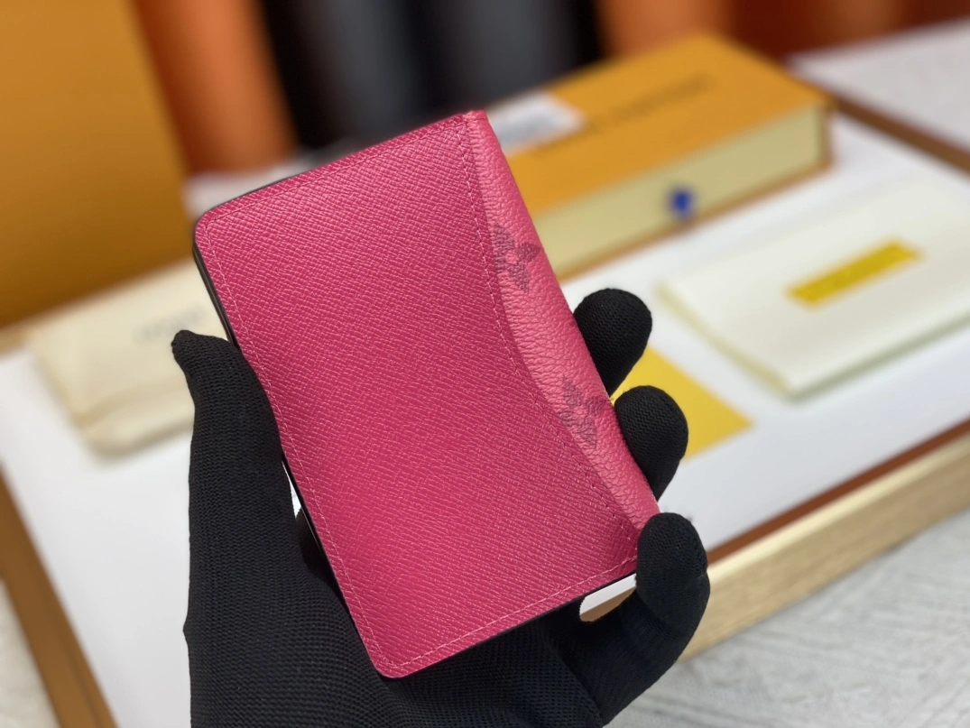 Louis Vuitton LV Card Case For Unisex Durable 6400