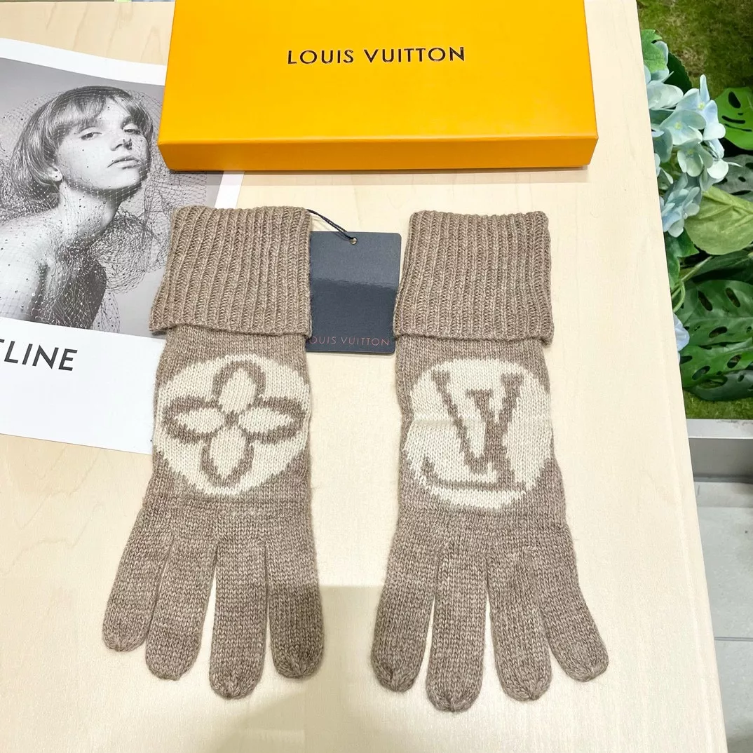 Louis Vuitton LV Gloves AllSeason 7466 - Image 4