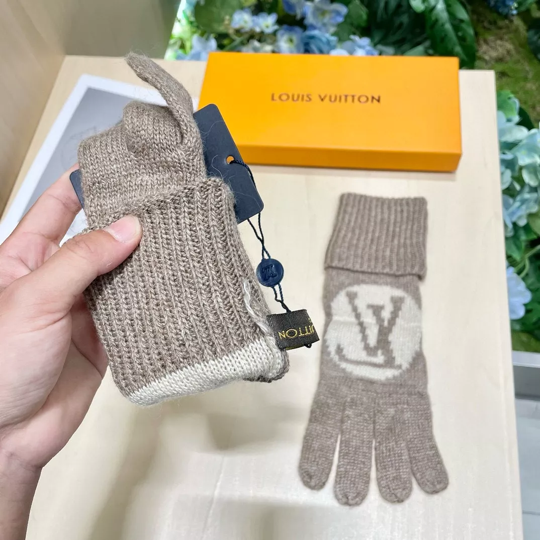 Louis Vuitton LV Gloves AllSeason 7466 - Image 5