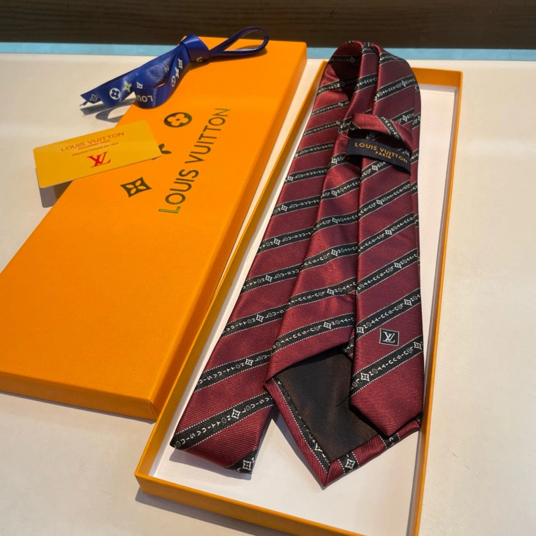 Louis Vuitton LV Necktie For Men Comfortable 4563 - Image 7