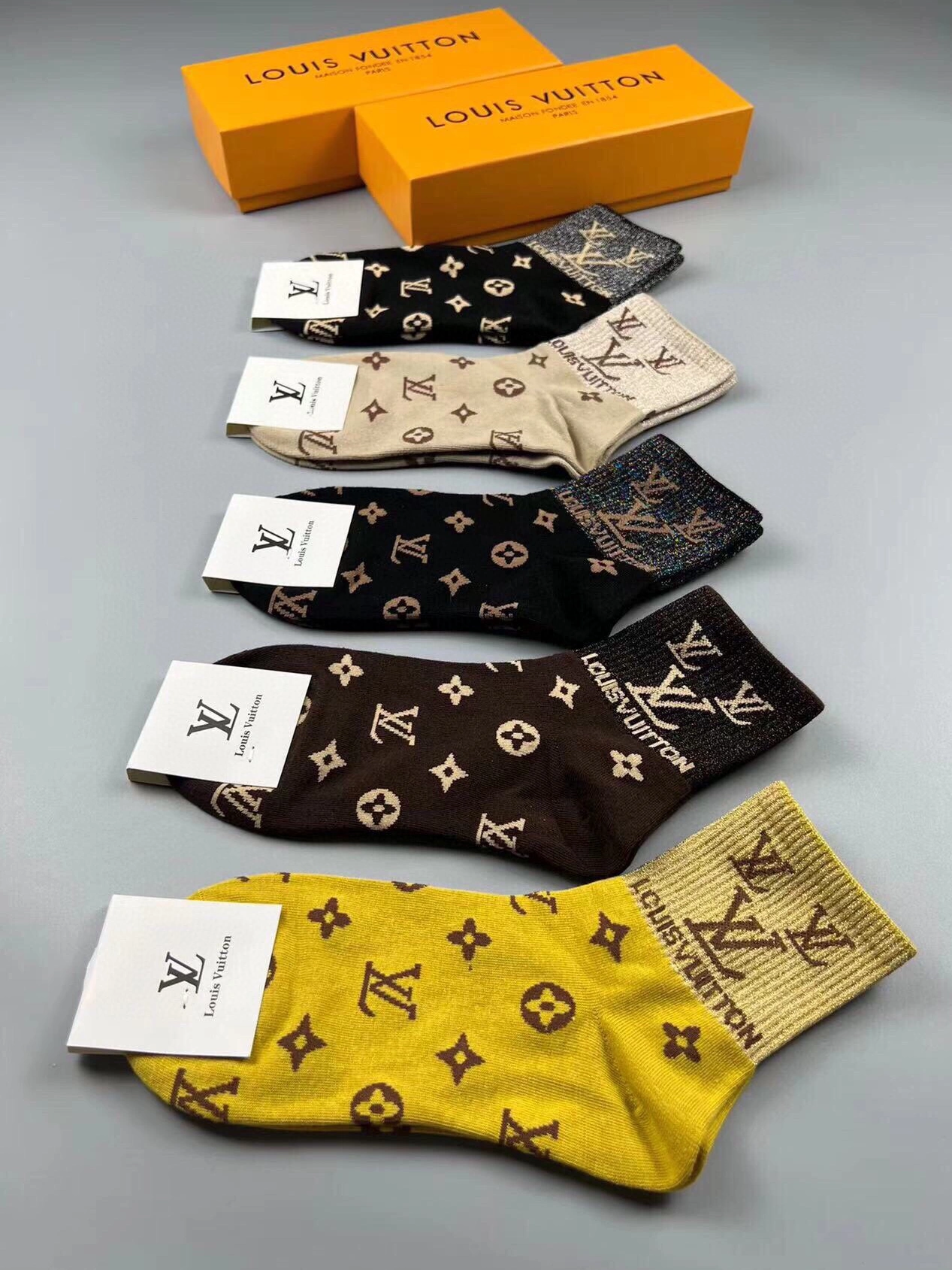 Louis Vuitton LV Socks For Women StreetReady 514 - Image 6