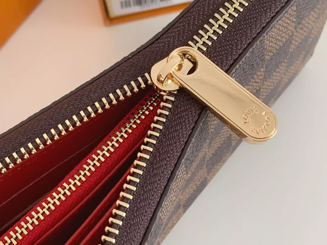 Louis Vuitton LV Wallets In Red Efficient 1893 - Image 7