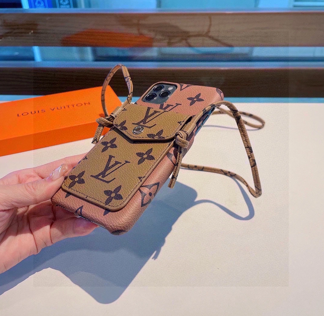 Louis Vuitton LV iPhone Case Durable 698