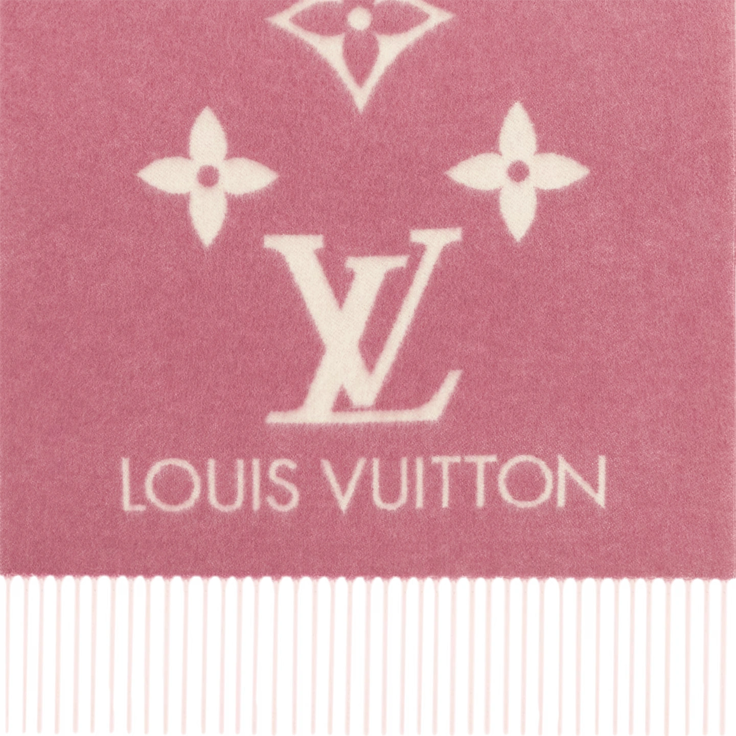 Louis Vuitton Light Pink M77375 Reykjavik Gradient Scarf - Image 4
