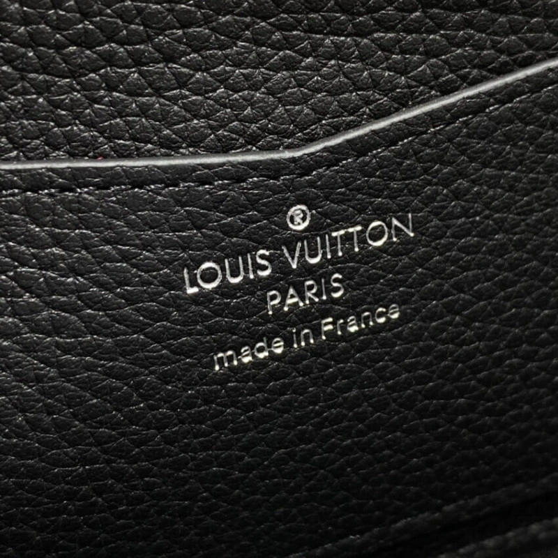 The Zippy Louis Vuitton Lockme Zippy Wallet Black - Image 9
