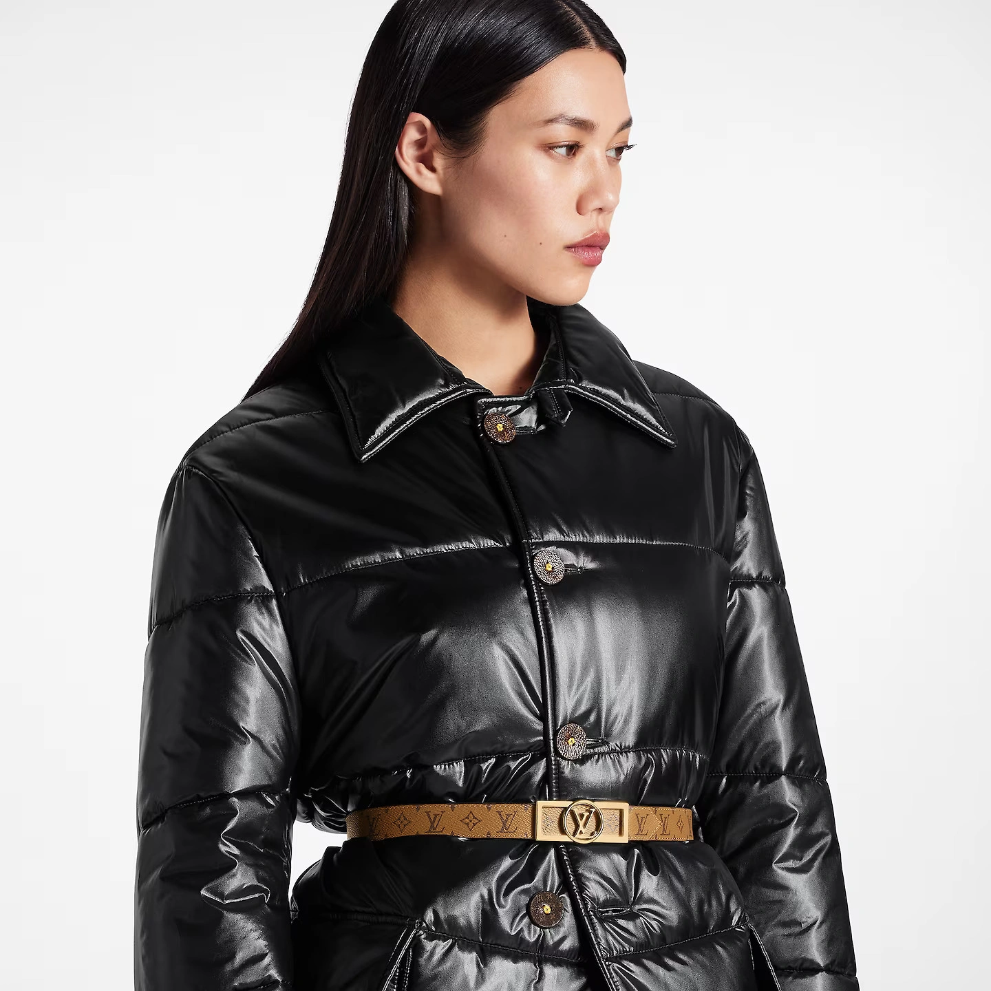 Louis Vuitton M0203U Autres Toiles Monogram Dauphine 25mm Reversible Belt - Image 3