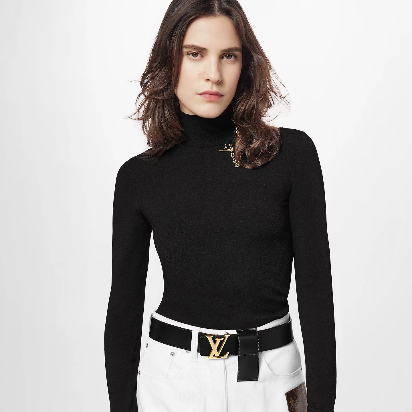 Louis Vuitton M0566Q Monogram LV Initiales 40mm Reversible Belt - Image 4