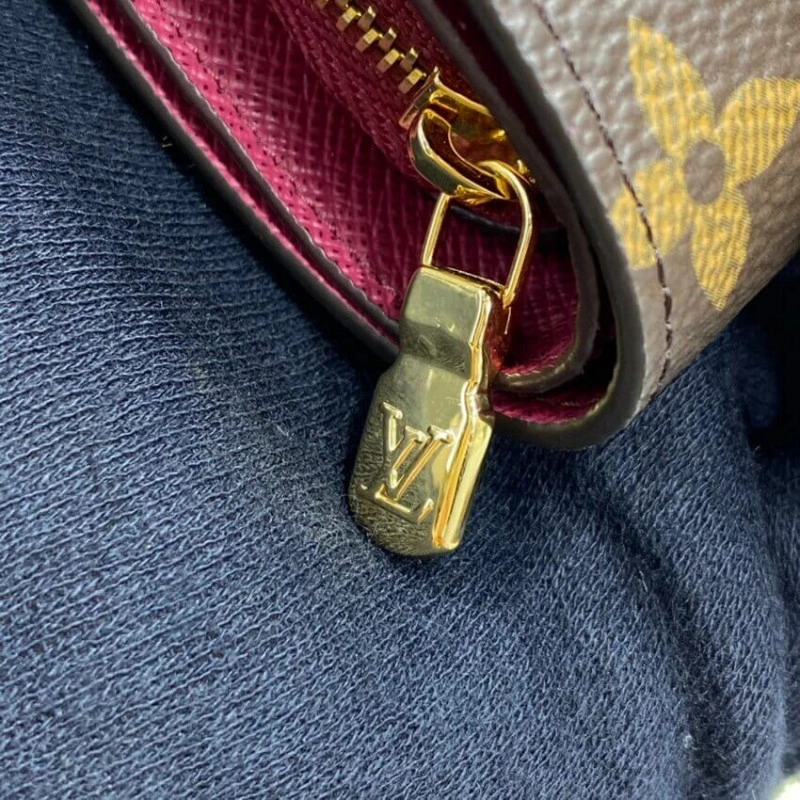 Large zip Louis Vuitton Monogram Canvas Juliette Wallet - Image 7