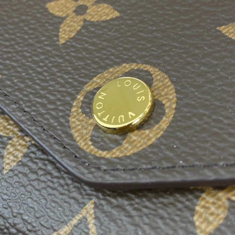 Inside fl Louis Vuitton Monogram Cavas Sarah Wallet Pink - Image 7