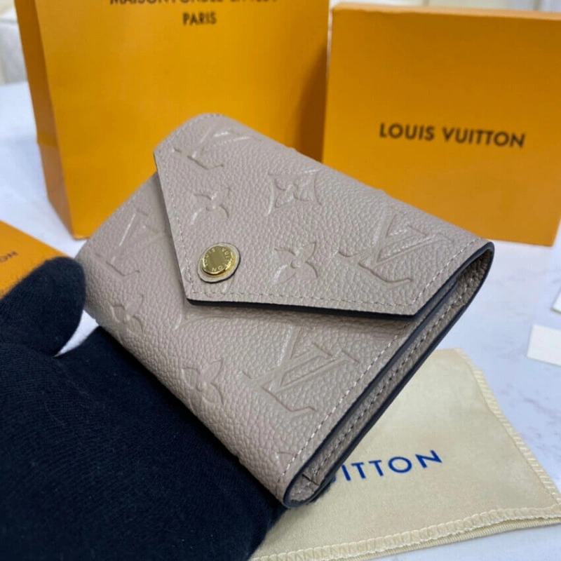 Tourterel Louis Vuitton Monogram Empreinte Victorine Wallet Tourterelle - Image 3