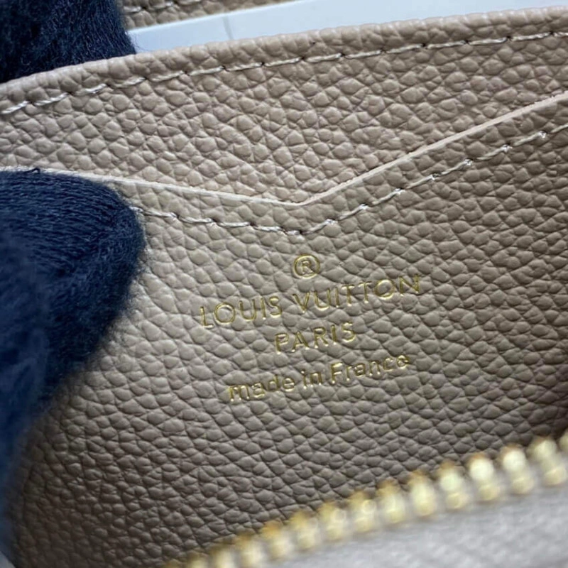 4 card sl Louis Vuitton Monogram Empreinte Zippy Coin Purse Tourterelle - Image 8