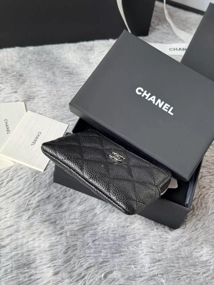 Resilient 9490 Chanel AAA Quality Wallets In Silver For Women - Image 4