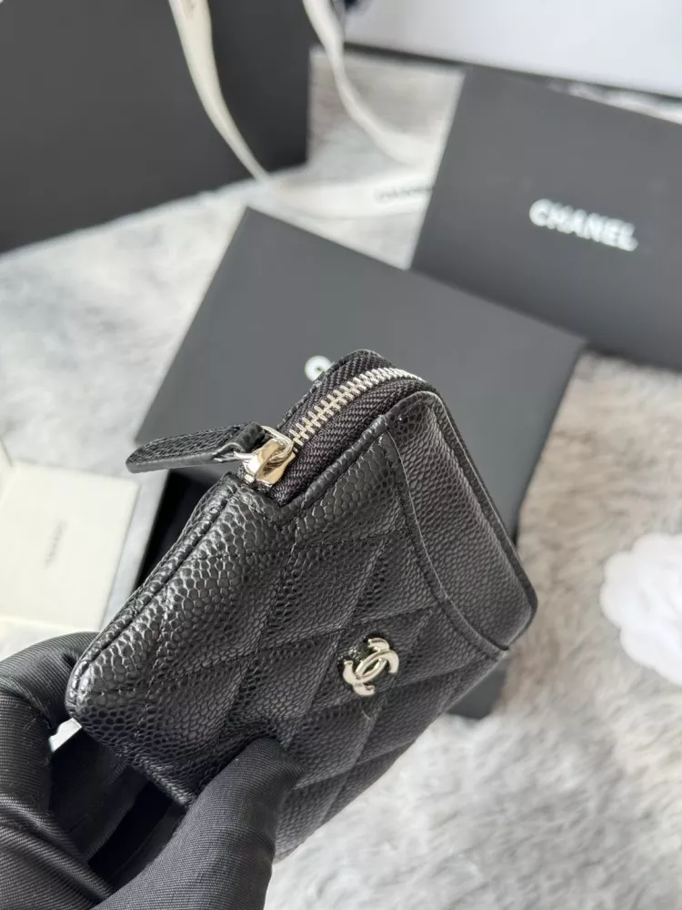 Resilient 9490 Chanel AAA Quality Wallets In Silver For Women - Image 5