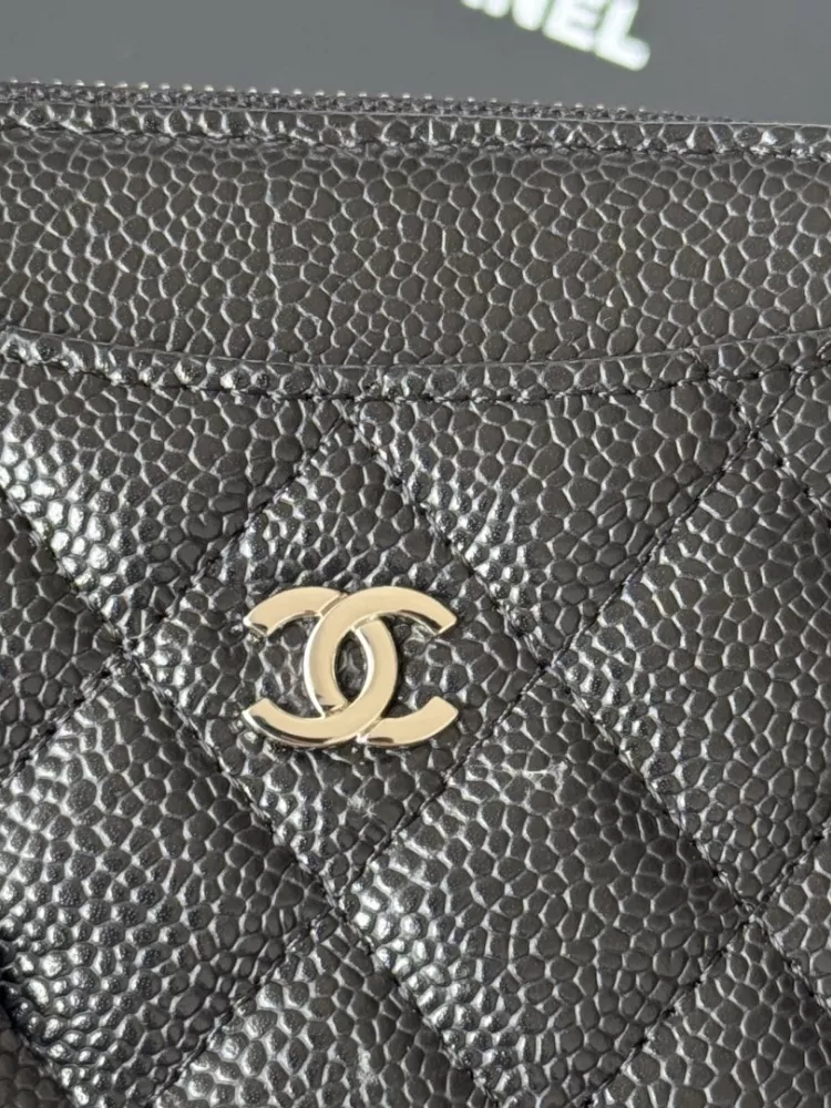 Resilient 9490 Chanel AAA Quality Wallets In Silver For Women - Image 6