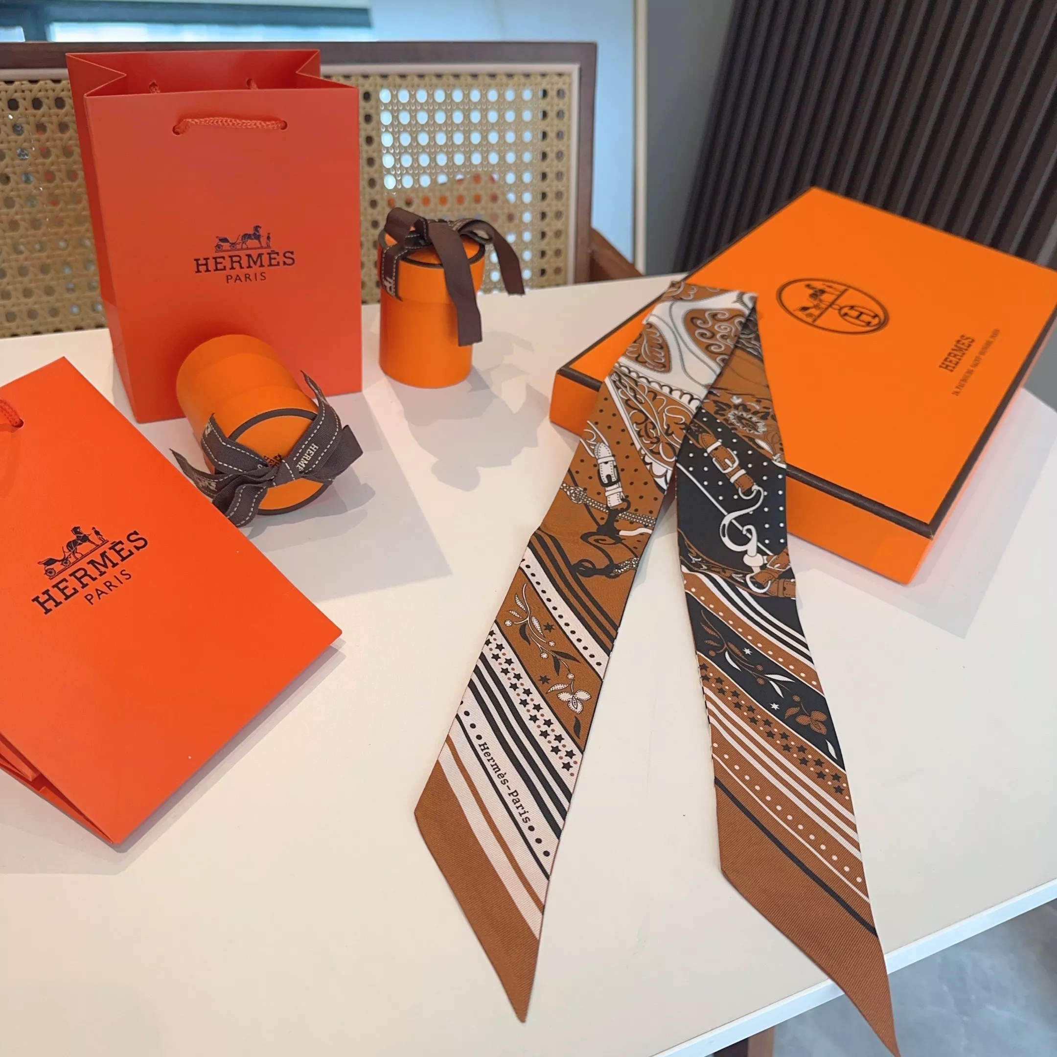 Resilient 9741 Hermes Silk Scarf