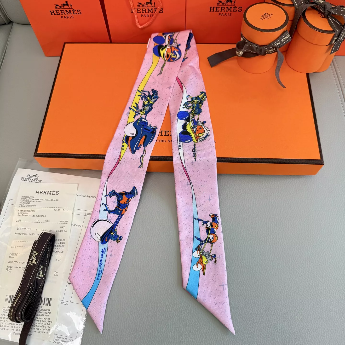 SmartChoice 2669 Hermes Silk Scarf