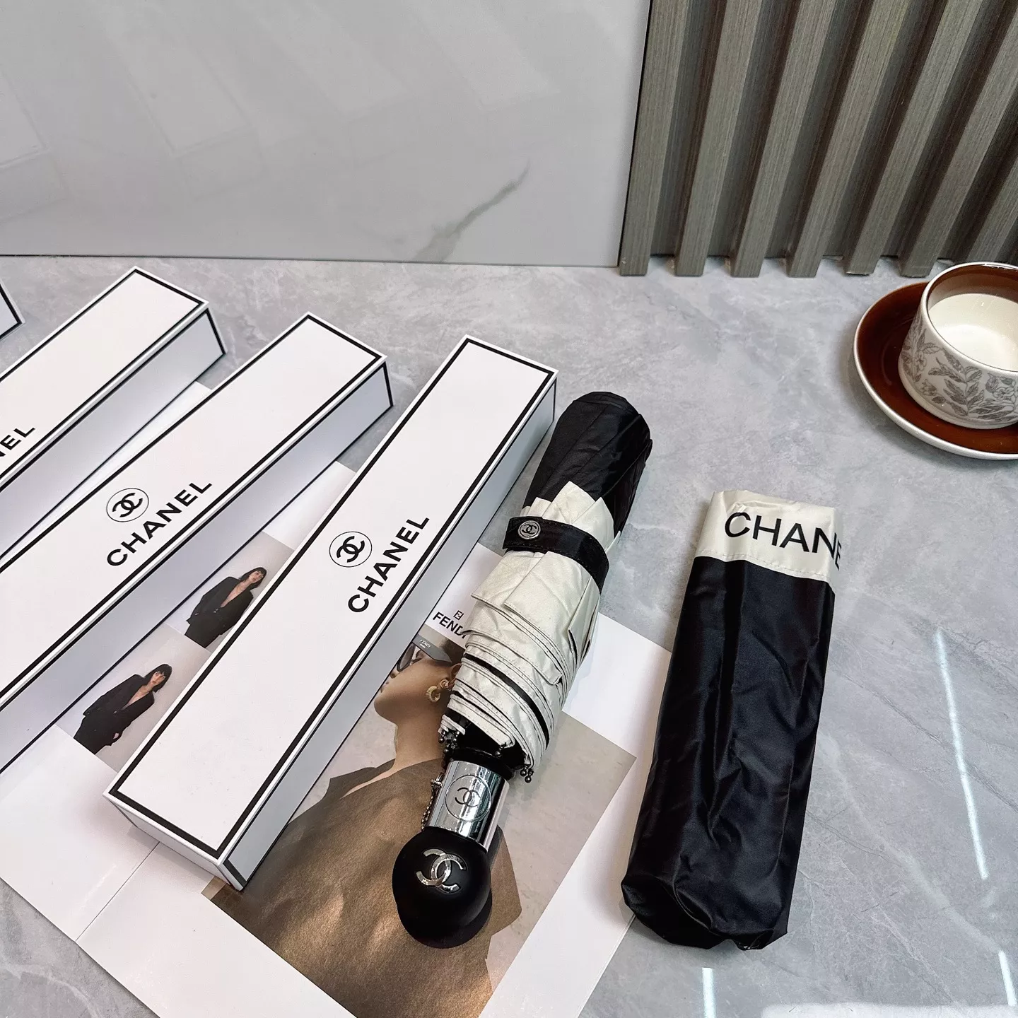 SmartChoice 4054 Chanel Umbrellas - Image 7