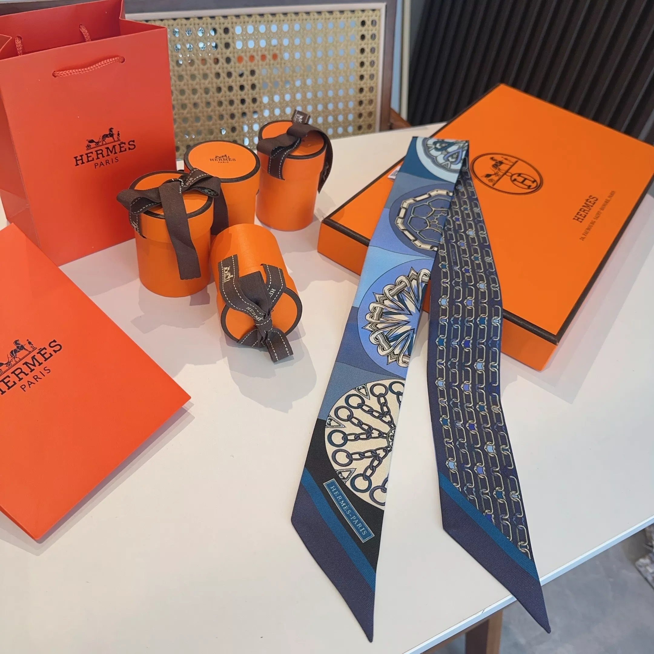 SmartChoice 7648 Hermes Silk Scarf