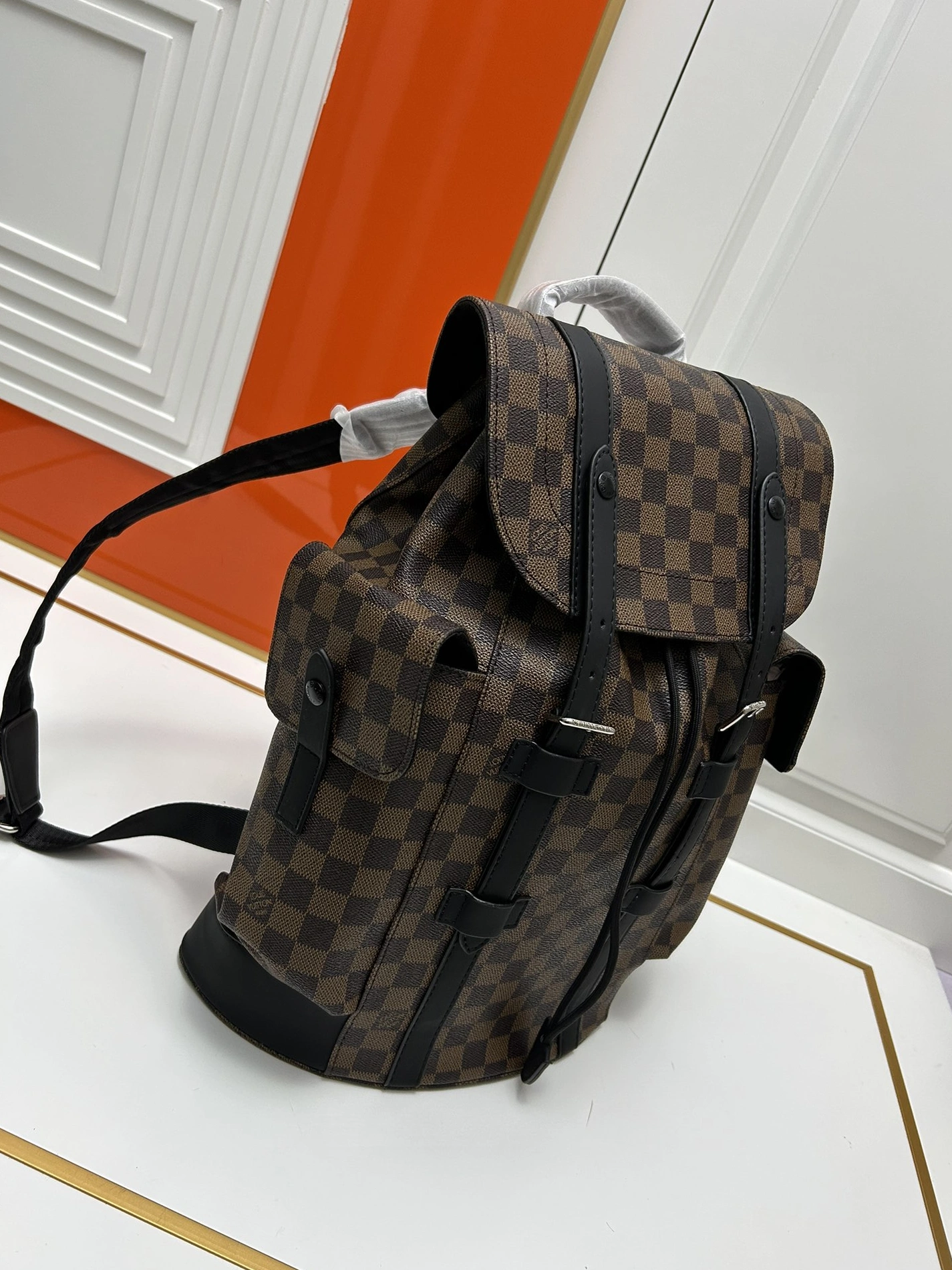 Stylish 9297 Louis Vuitton AAA Quality Backpacks For Unisex - Image 3