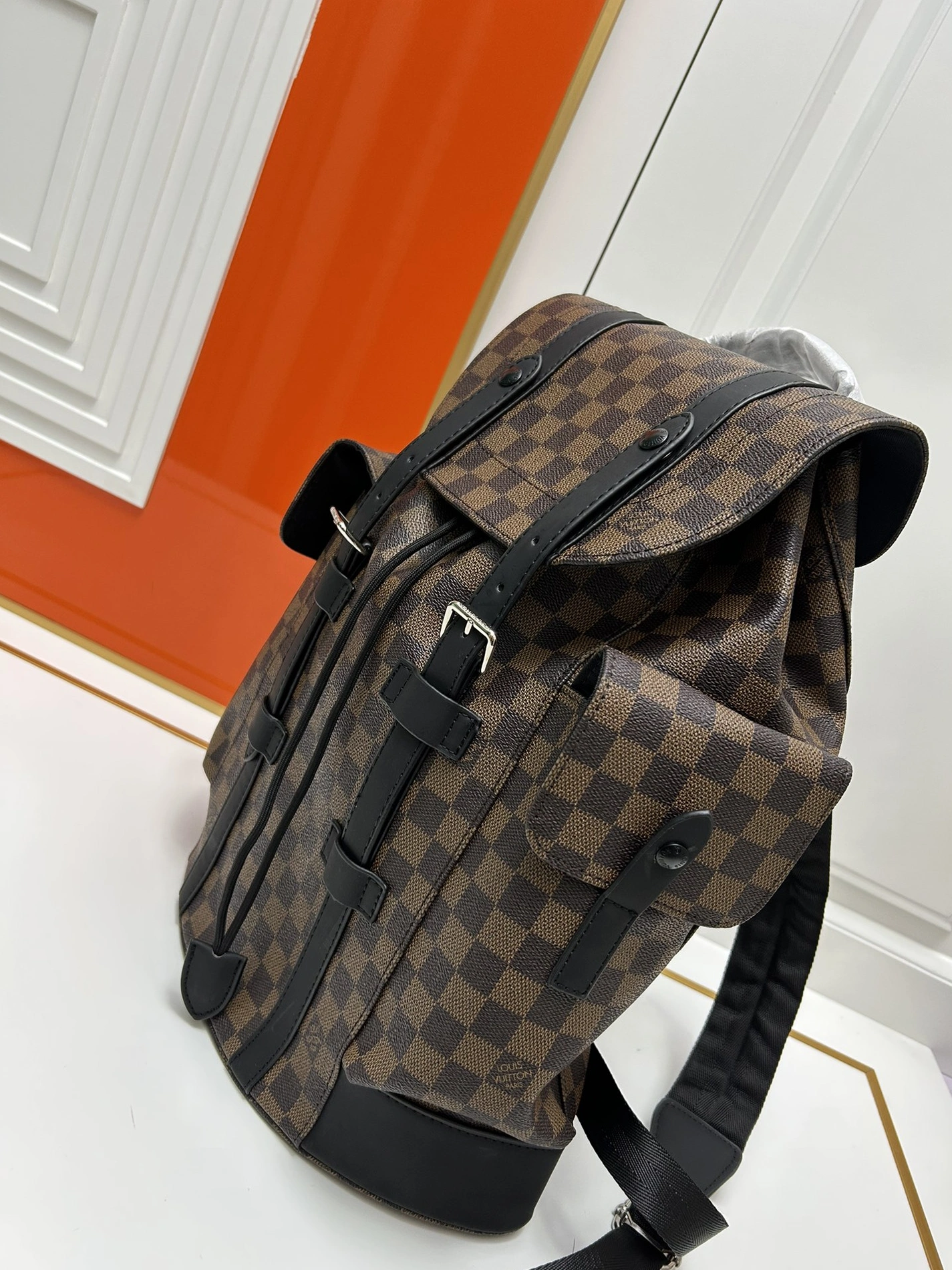 Stylish 9297 Louis Vuitton AAA Quality Backpacks For Unisex - Image 4