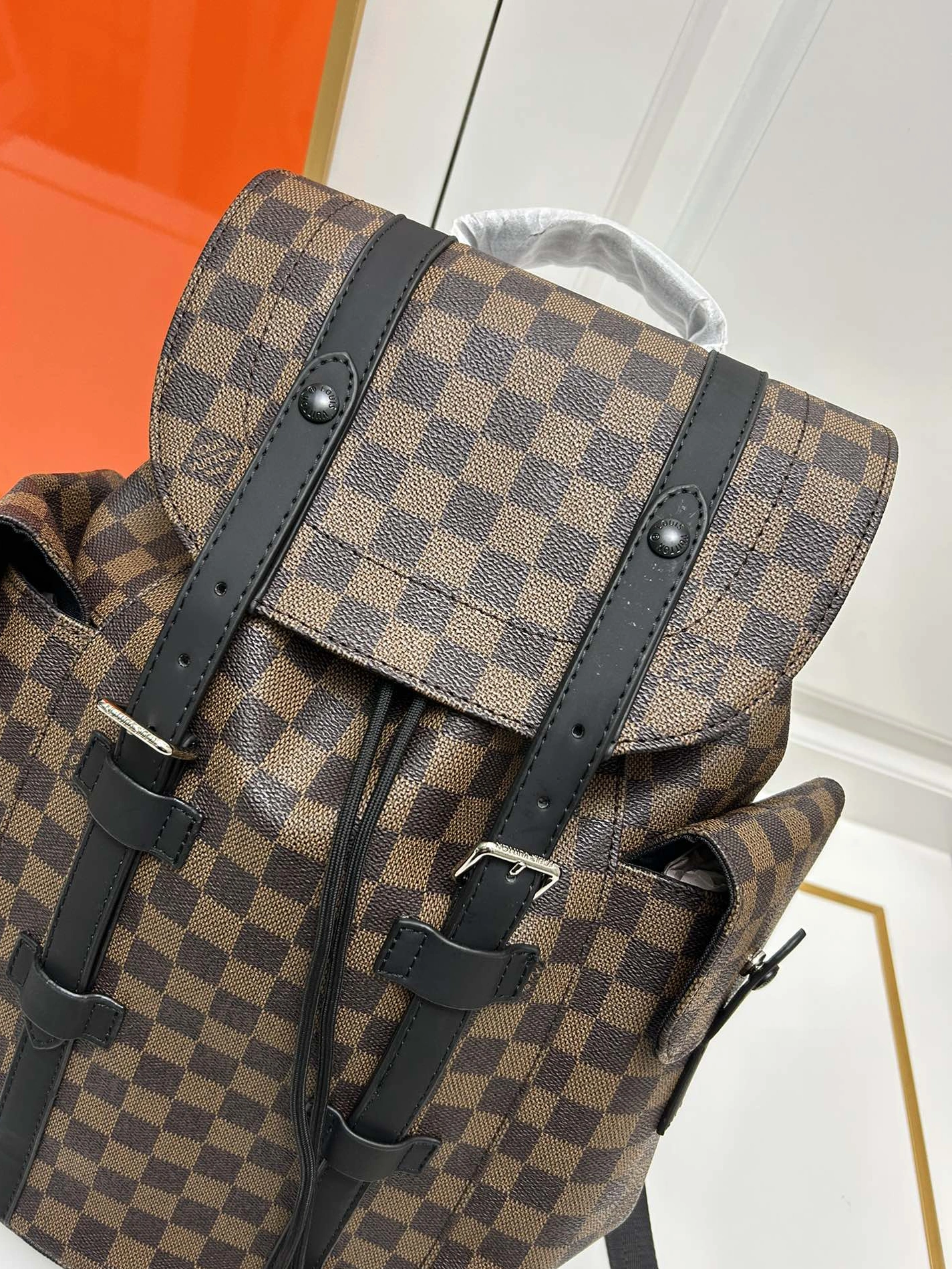 Stylish 9297 Louis Vuitton AAA Quality Backpacks For Unisex - Image 5