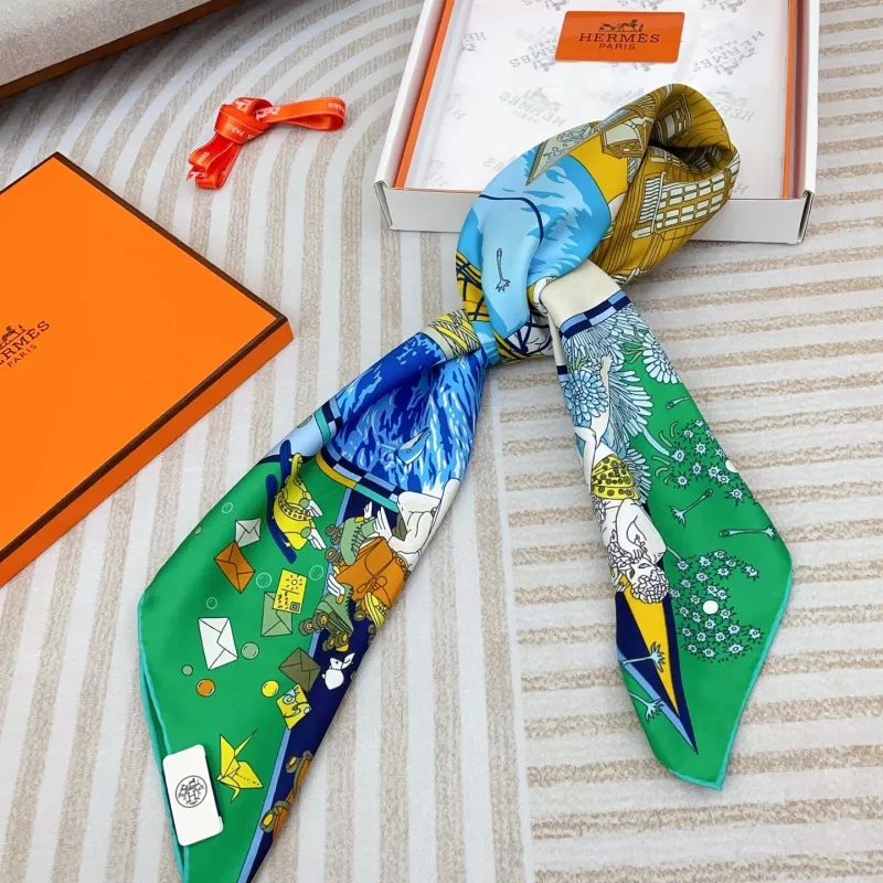 Unique 7768 Hermes Silk Squares - Image 3