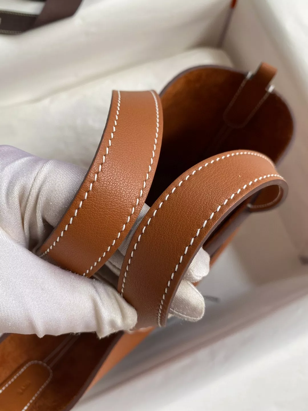 Versatile 961 Hermes AAA Quality Handbags In Silver For Women - Image 8