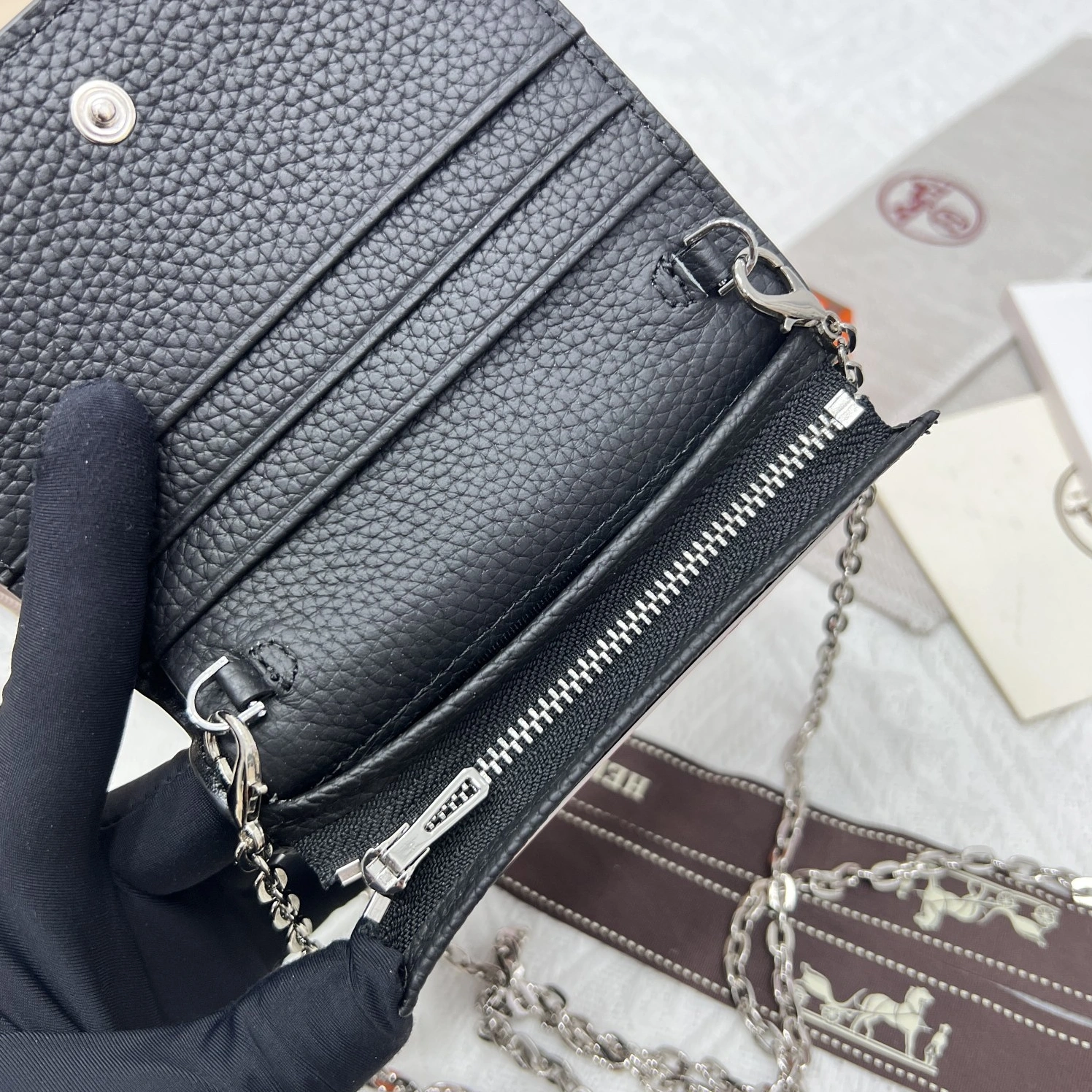 WellDesigned 3327 Hermes AAA Quality Wallets - Image 7