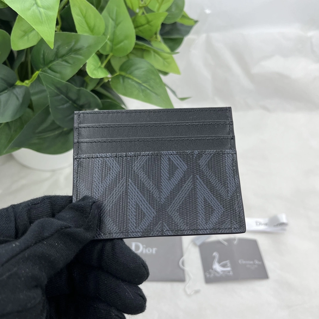 WellDesigned 8682 Christian Dior AAA Quality Card Case For Unisex - Image 4