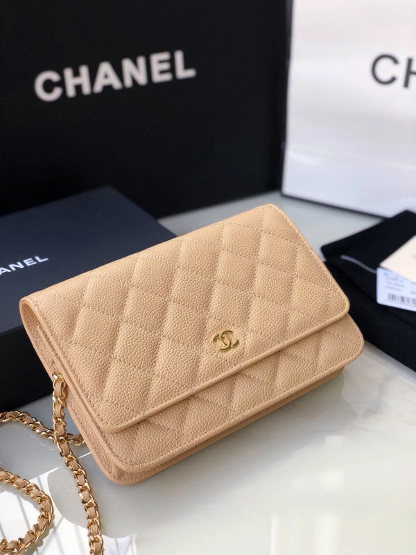 CHANEL CHAIN WALLET CAVIAR AllSeason 1374 - Image 5