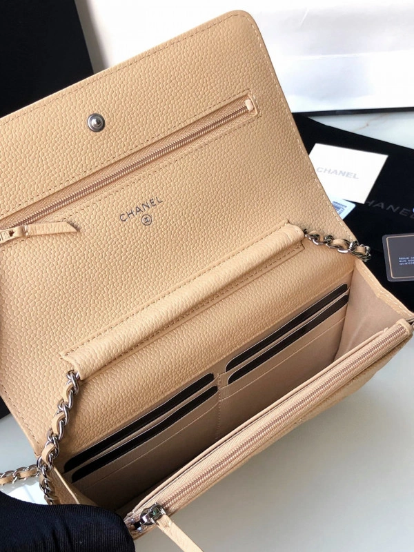 AllSeason CHANEL CHAIN WALLET CAVIAR 1361 - Image 9