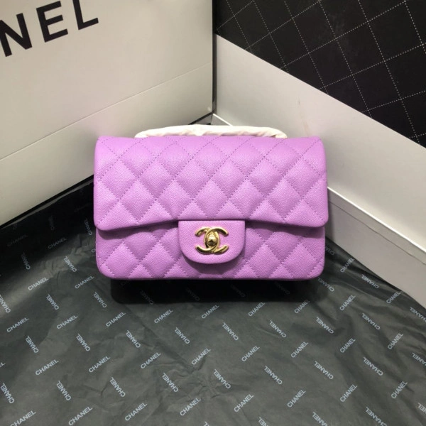 CHANEL FLAP BAG CAVIAR Comfortable 735 - Image 3