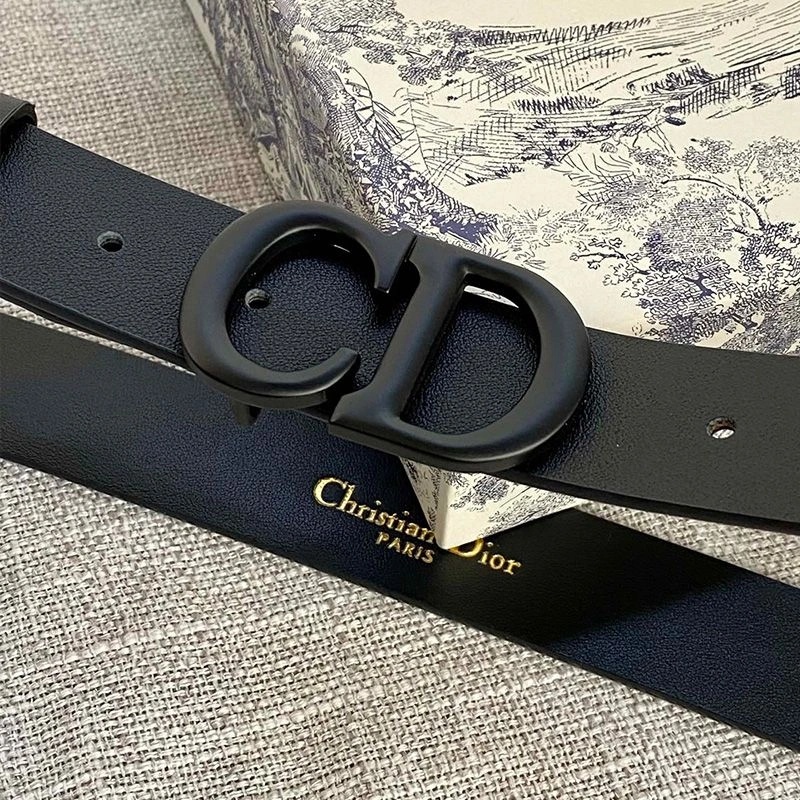 Dior Saddle Belt Matte Calfskin Black - Image 3