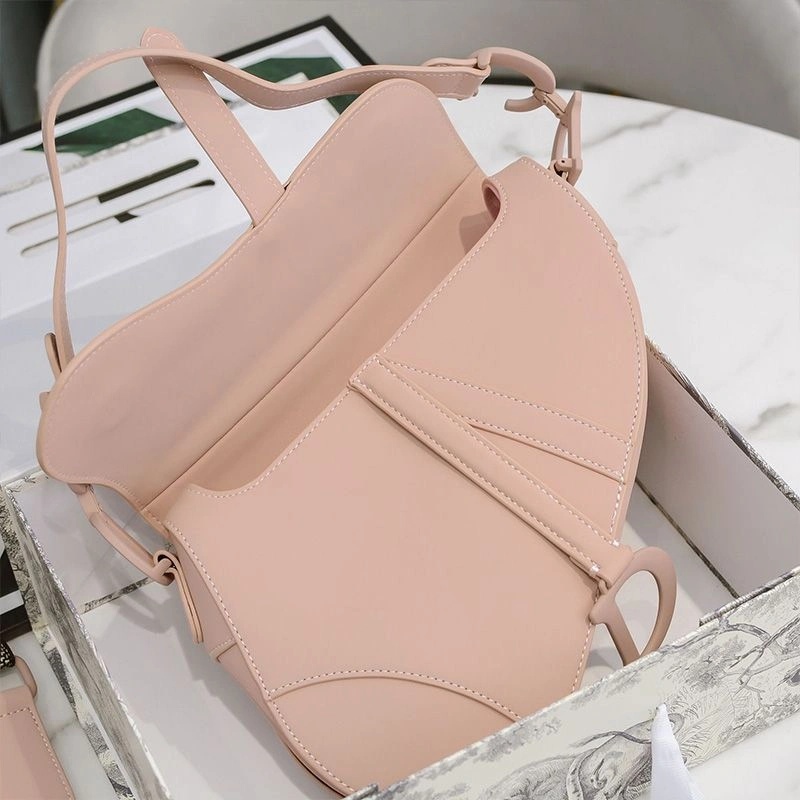 Dior Saddle Bag Ultramatte Calfskin Cherry - Image 4