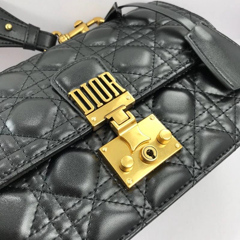 Dioraddict Bag Cannage Lambskin Black - Image 5