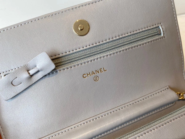 CHANEL CHAIN WALLET LAMBSKIN SportInspired 1363 - Image 8