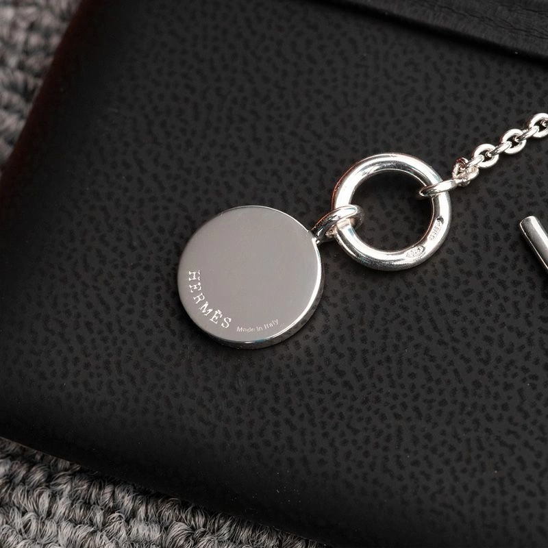 Hermes Gambade Necklace In Silver - Image 4