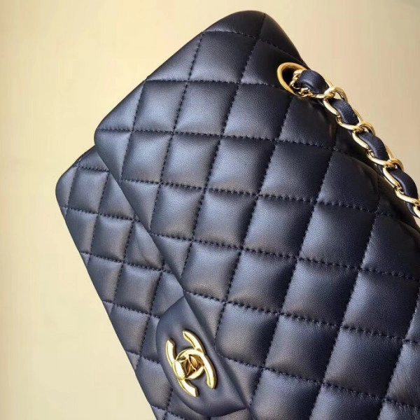 ModernLook CHANEL Royalblue Lambskin 2.55 With Gold Hardware 836 - Image 4