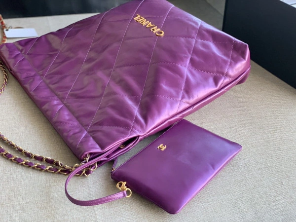 CHANEL LARGE 22 HANDBAG Affordable 1606 - Image 5