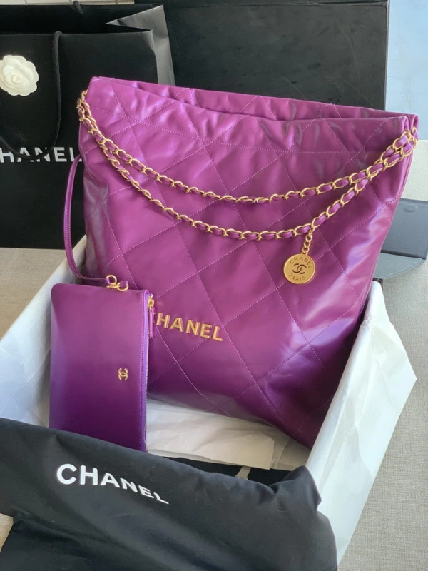 CHANEL LARGE 22 HANDBAG Affordable 1606 - Image 10